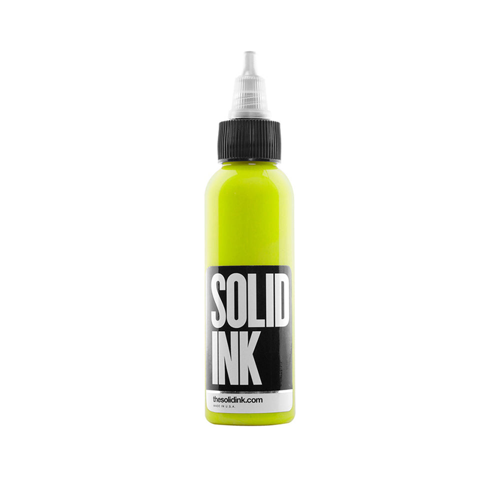 solid ink lime green - Tattoo Supplies