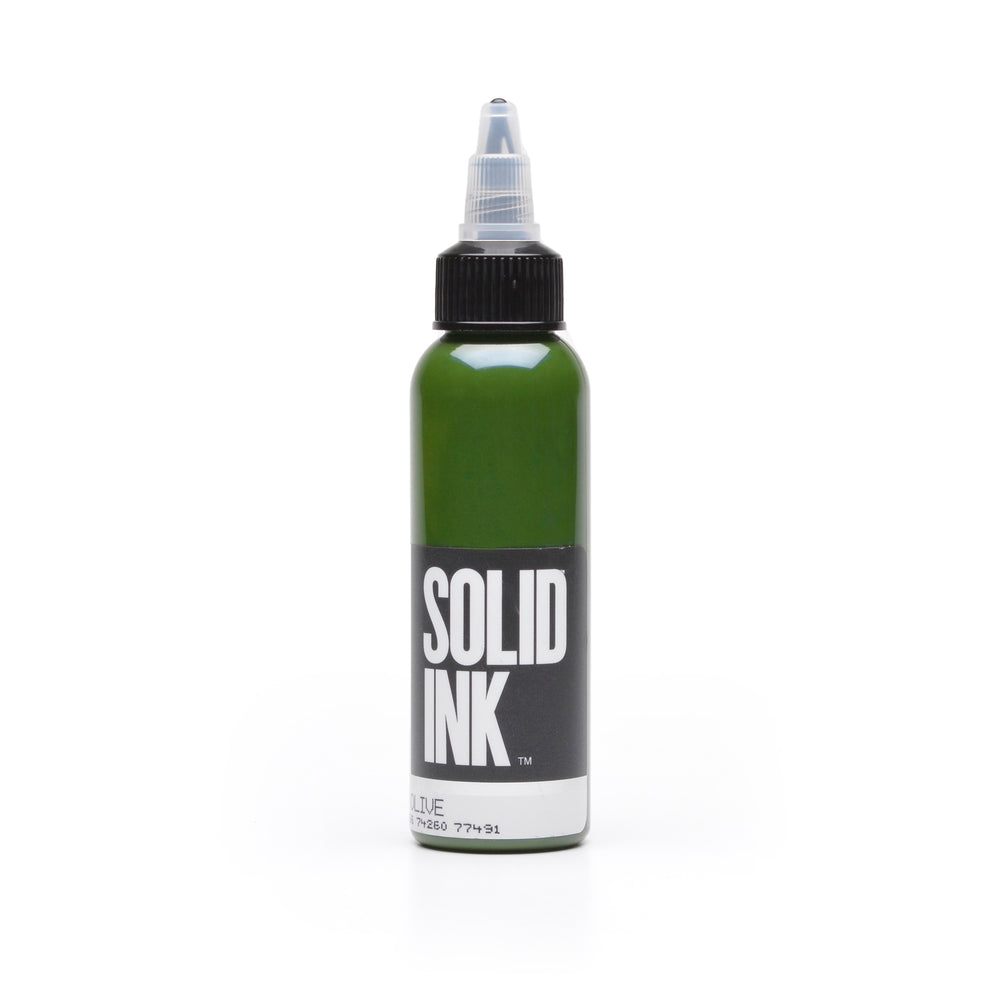 solid ink olive - Tattoo Supplies
