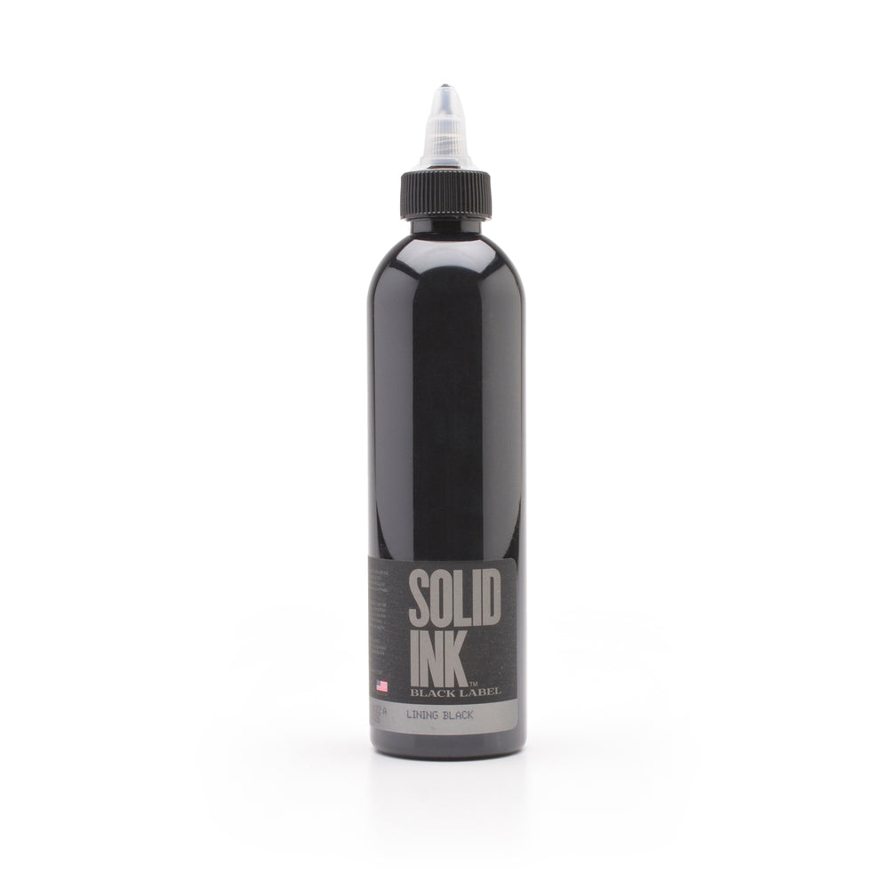 Solid Ink Black Label Lining Black – Eikon Tattoo Supply