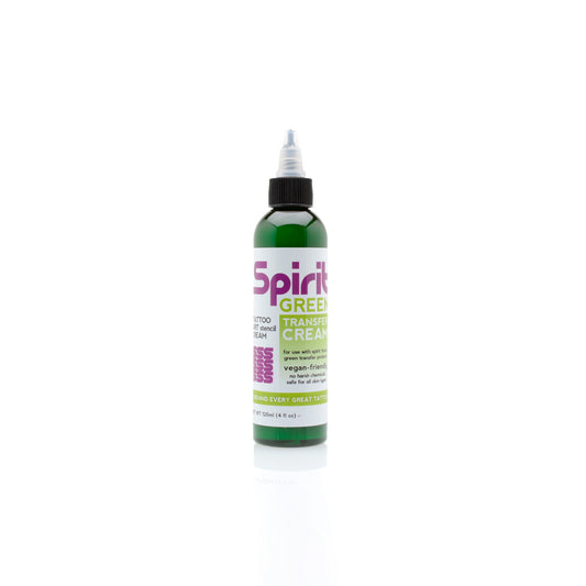spirit green stencil cream 4 oz - Tattoo Supplies