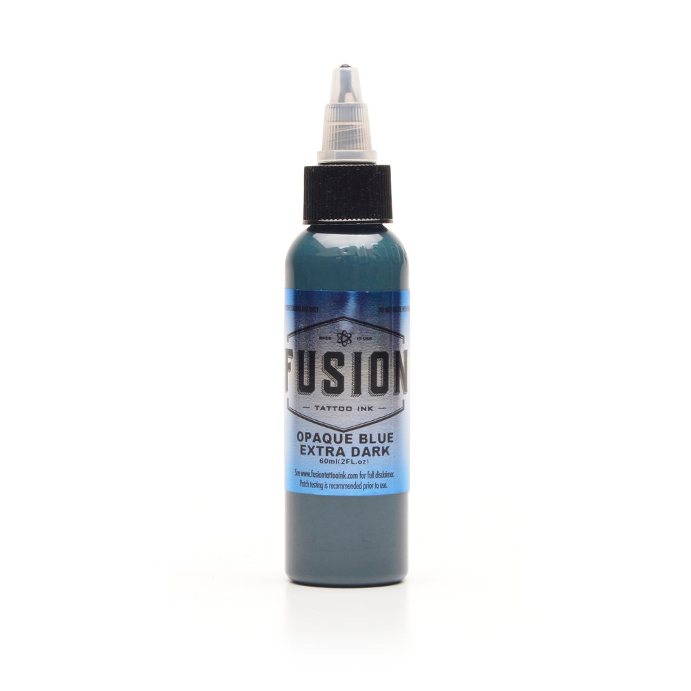 fusion ink opaque blue extra dark - Tattoo Supplies