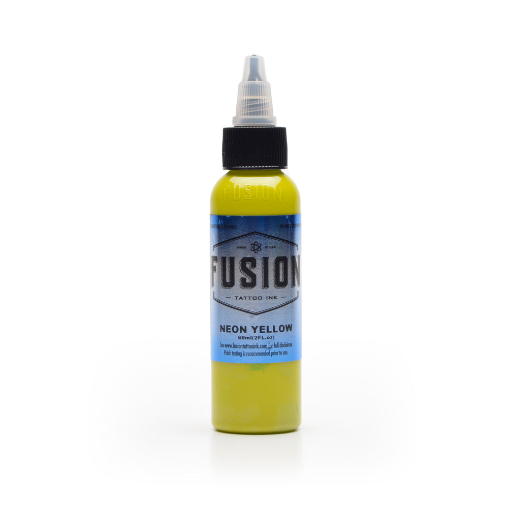 fusion ink neon yellow - Tattoo Supplies