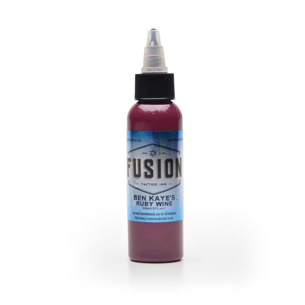 fusion ink ben kaye ruby wine 2 oz - Tattoo Supplies