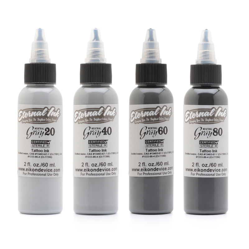 eternal ink neutral gray set - Tattoo Supplies