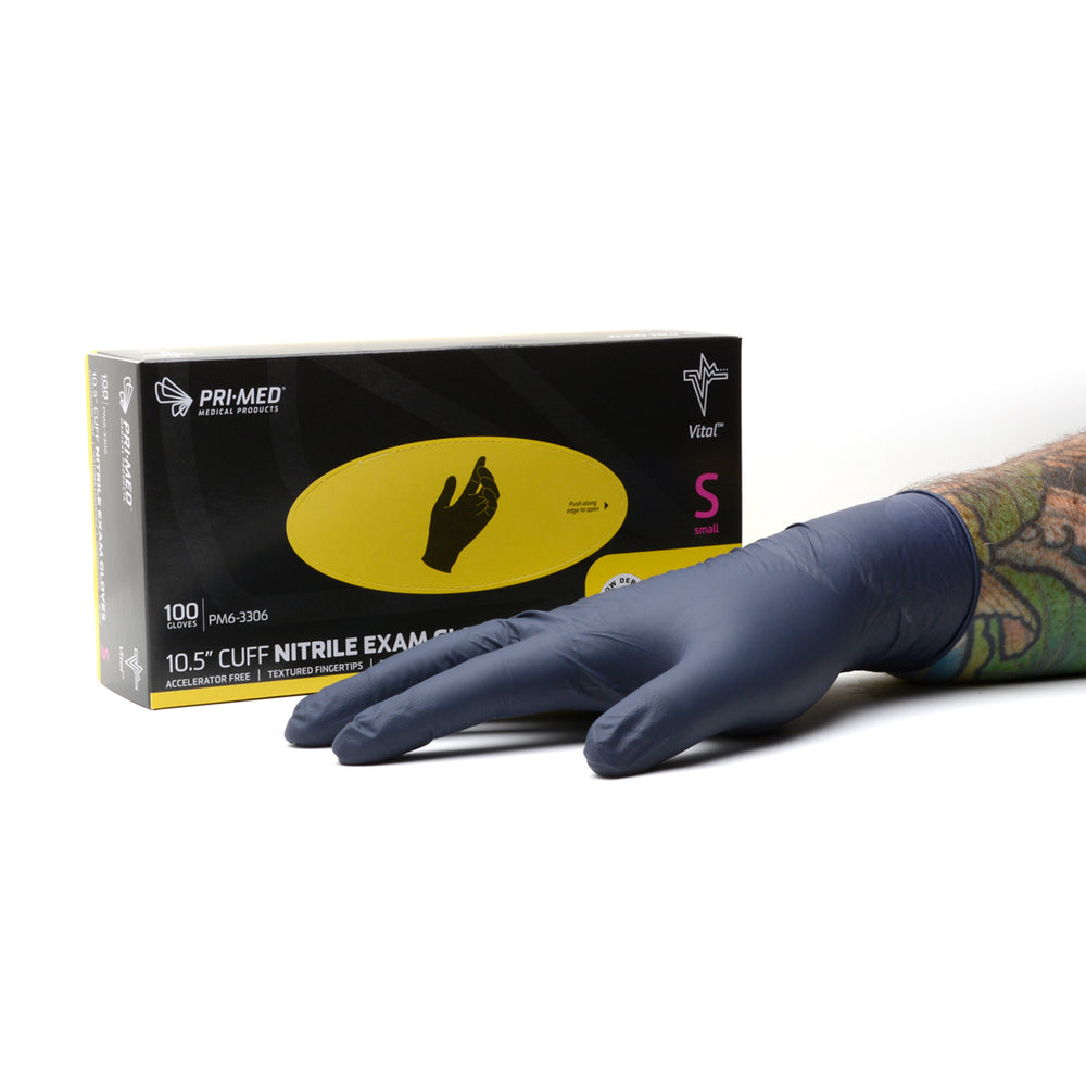 primed vital nitrile gloves 1 - Tattoo Supplies