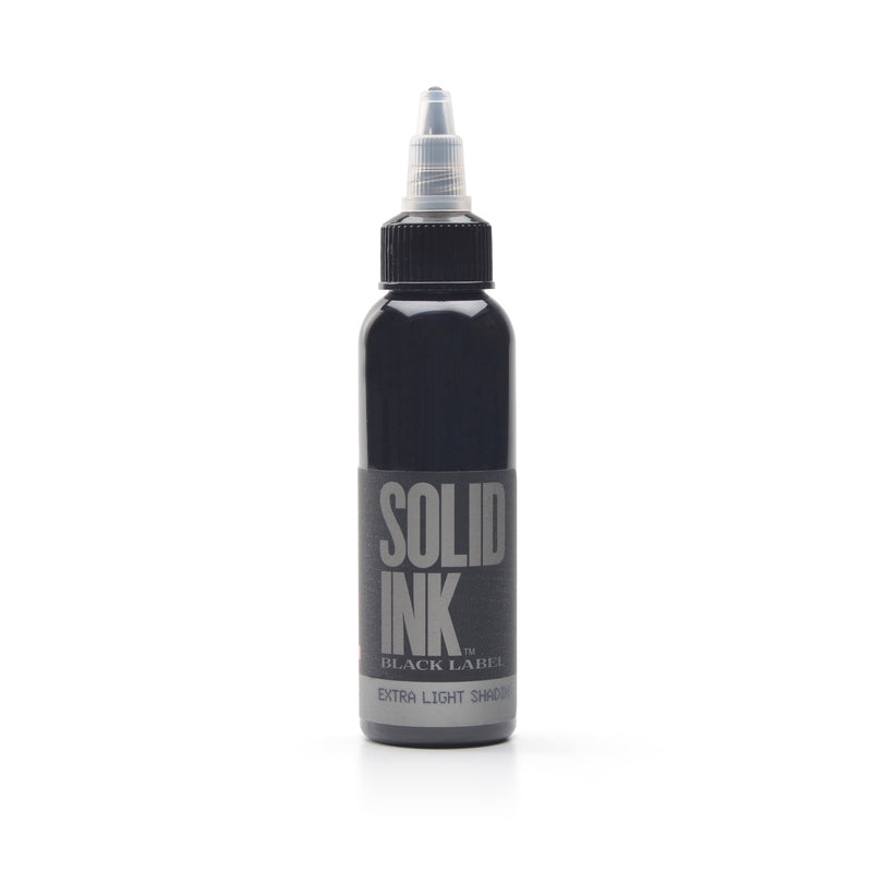 SOLID INK Black Label  Grey Wash Extra Light Shading - Tattoo Supplies