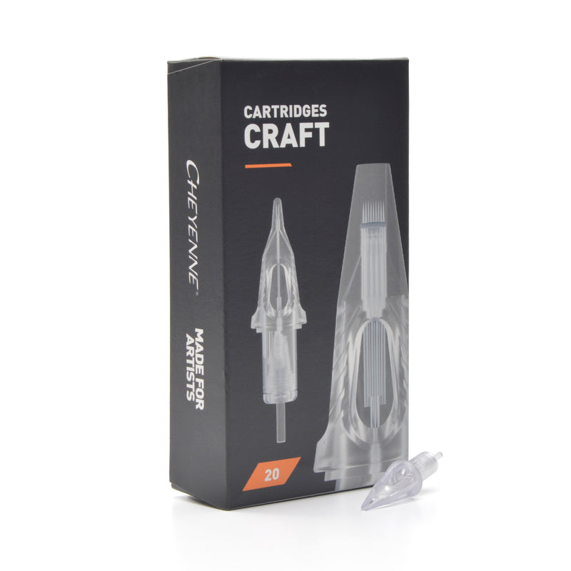 cheyenne craft clear cartridges round liner 03 qty 20 - Tattoo Supplies
