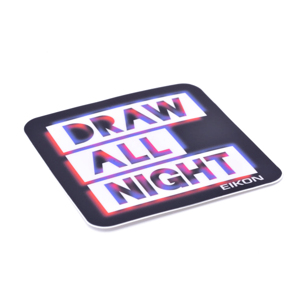 EIKON Draw All Night BLK _ Eikon Sticker  Tattoo Supplies