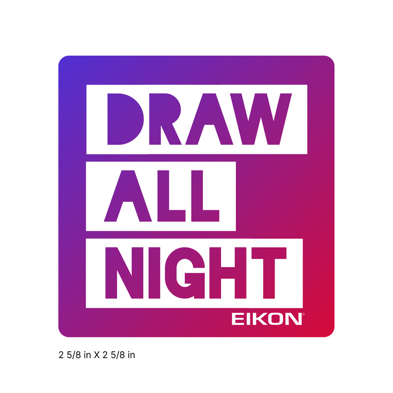 EIKON Draw All Night Color _ Eikon Sticker  Tattoo Supplies