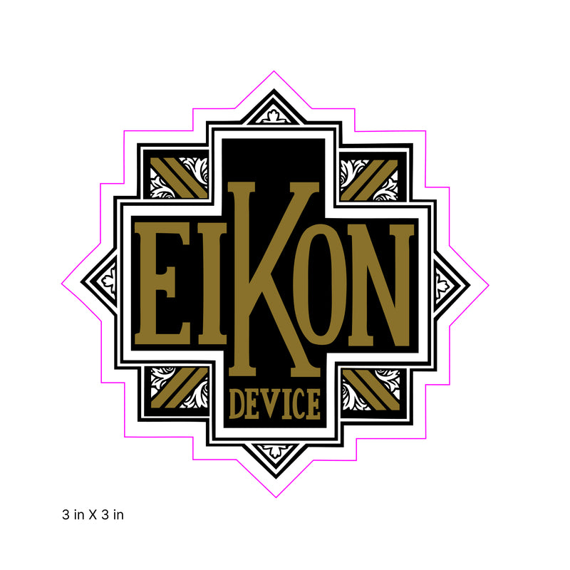 EIKON Gold Cross _ Eikon Sticker tattoo Supplies