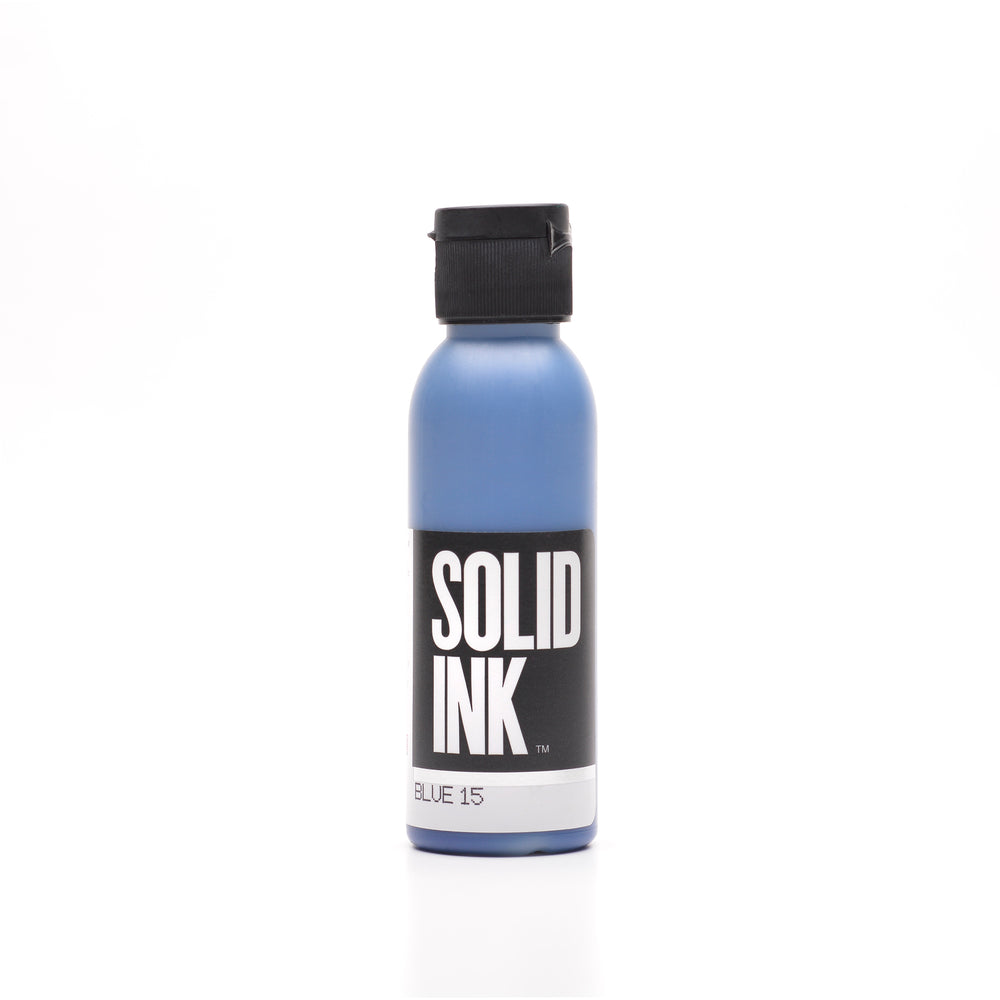 Solid Ink Old Pigments tattoo ink set BLUE 15