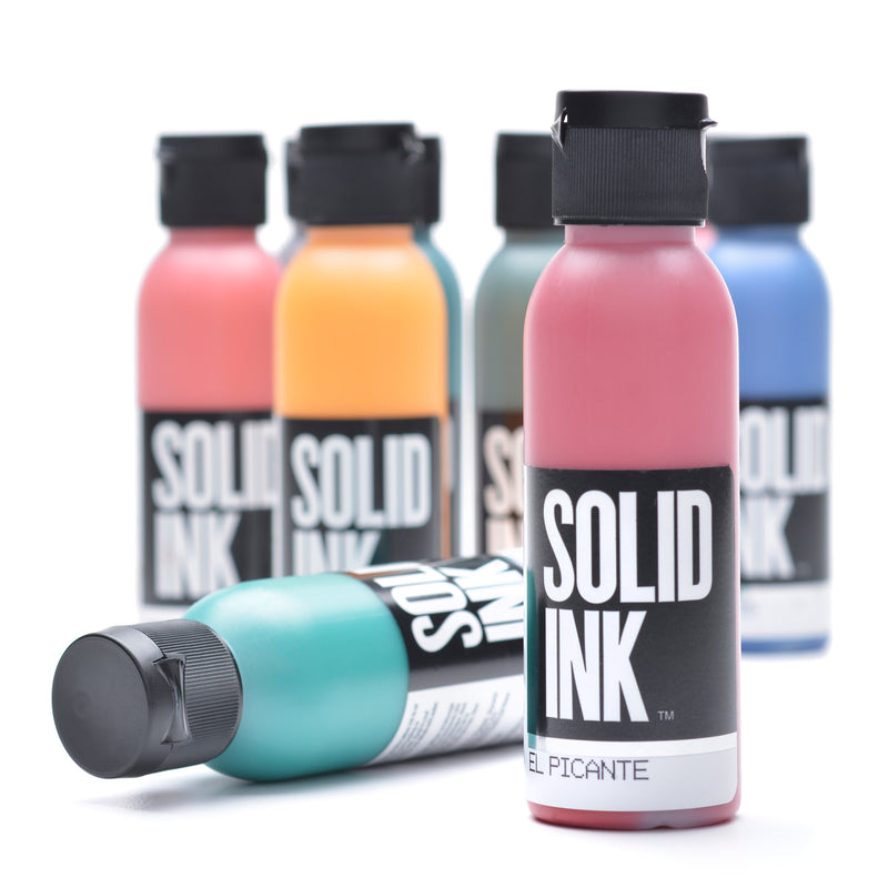 Solid Ink Old Pigments tattoo ink set
