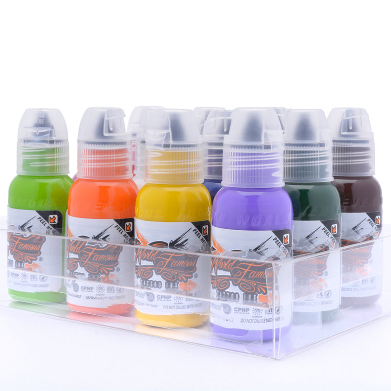 world famous primary color set 1 - Tattoo Supplies